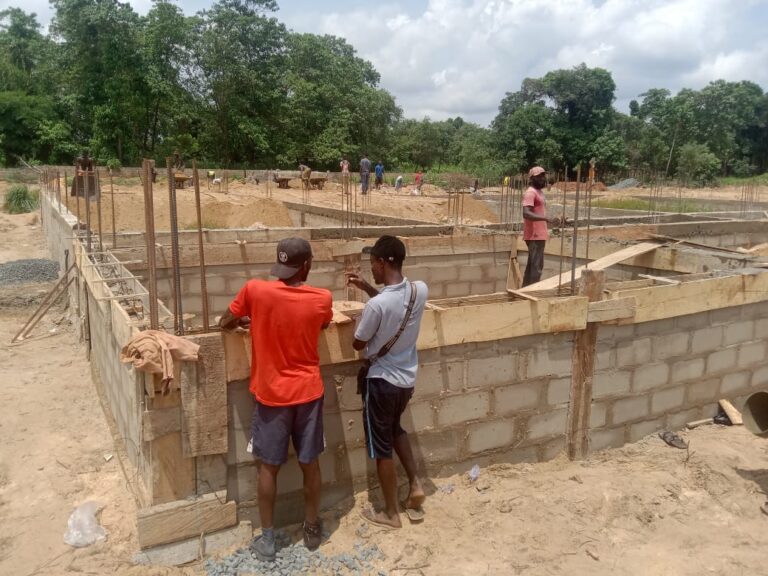 Araceli Aid Foundation Secondary School Project Post Foundation Building Phase